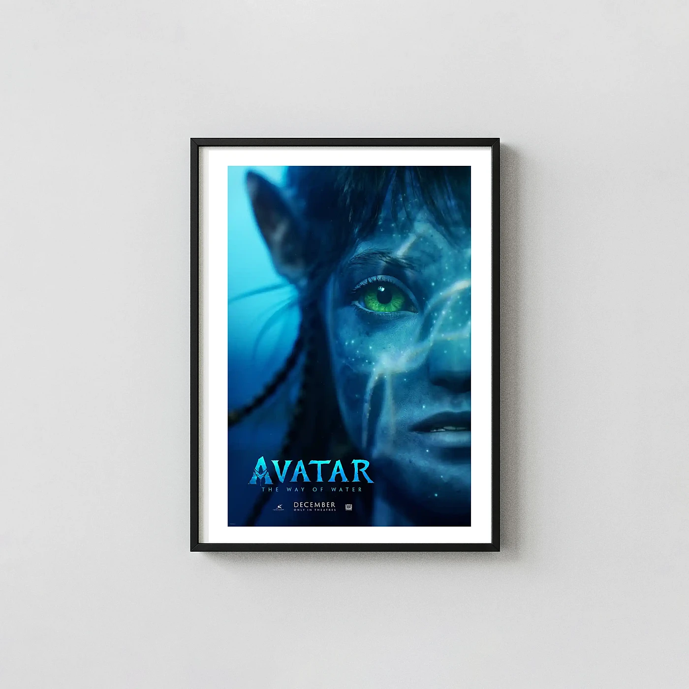 Avatar: The Way Of Water Movie Poster – Iconic Poster (2022 Version 1): Modern Sci-Fi Wall Art Print Avatar: The Way Of Water Movie Poster – Iconic Poster (2022 Version 1): Modern Sci-Fi Wall Avatar Movie Posters Xe2X80X93 Portrait Frame Wall Art Mockup | Merchfuse
