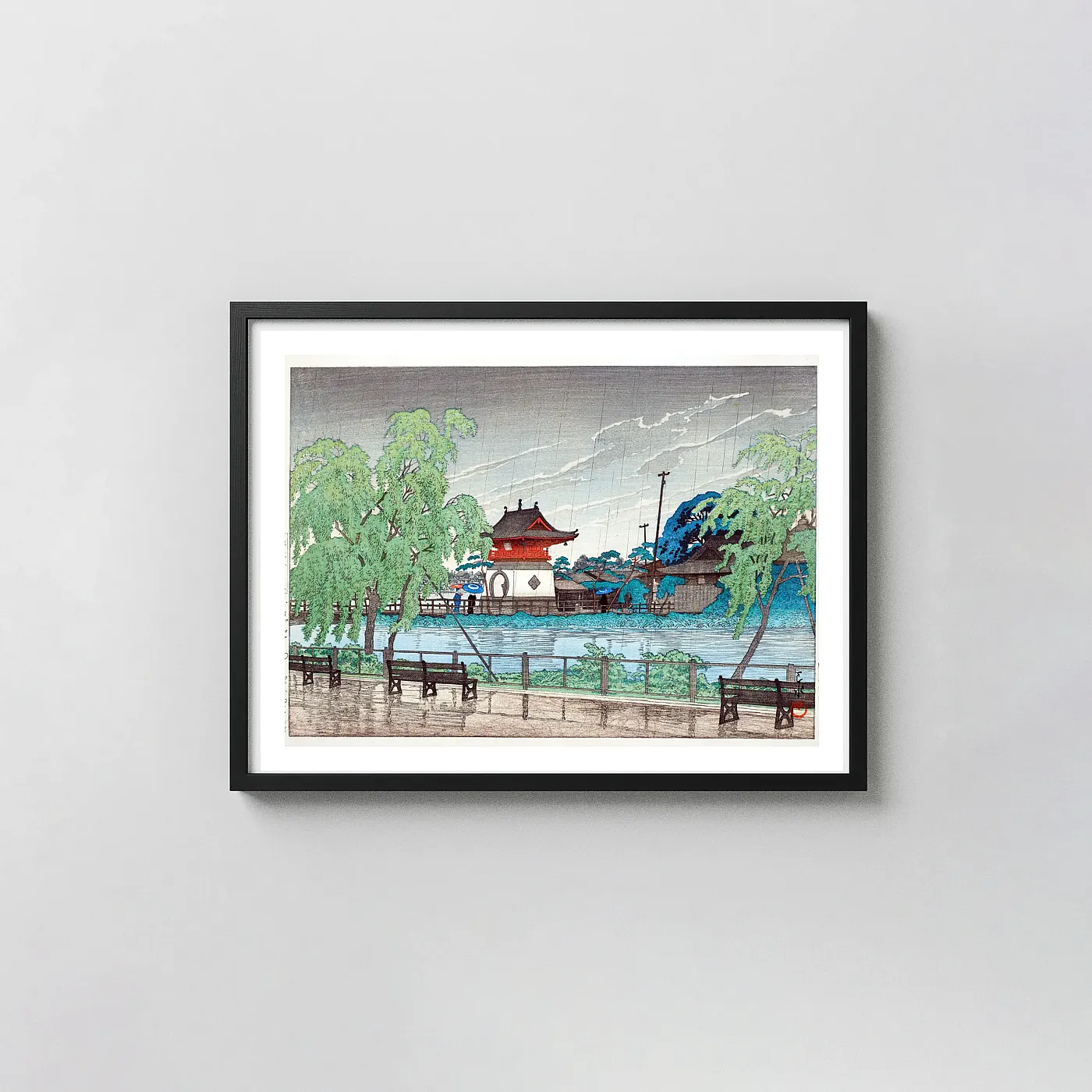 Authentic Hasui Kawase art print variant K6PYG9150 - fine art poster print