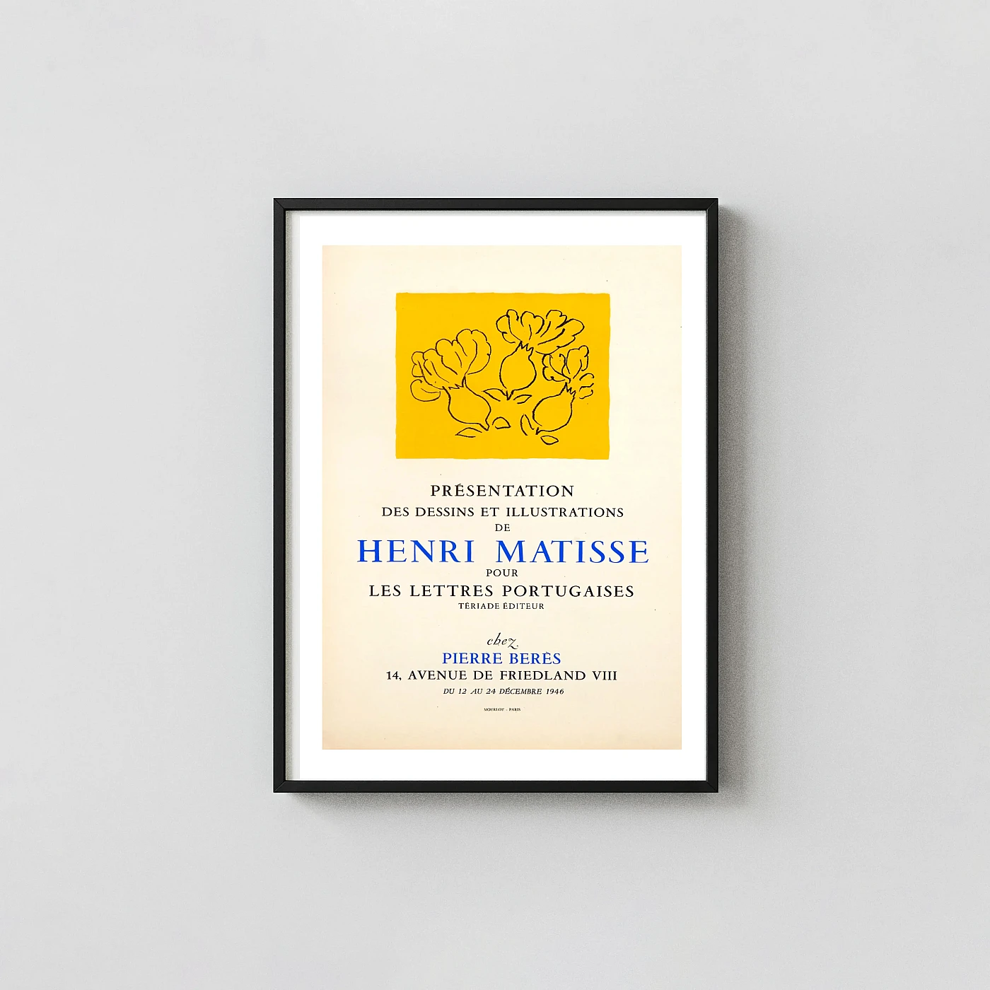 Classic Henri Matisse Poster - fine art poster print