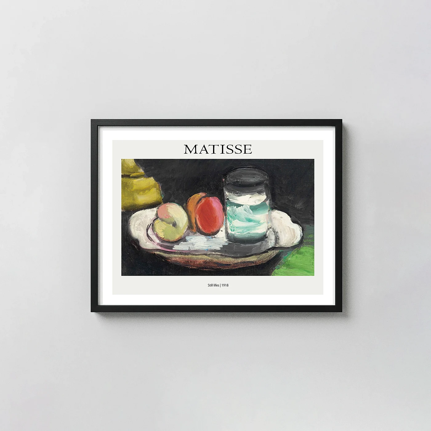 Matisse Still Life 1918 art print - fine art poster print
