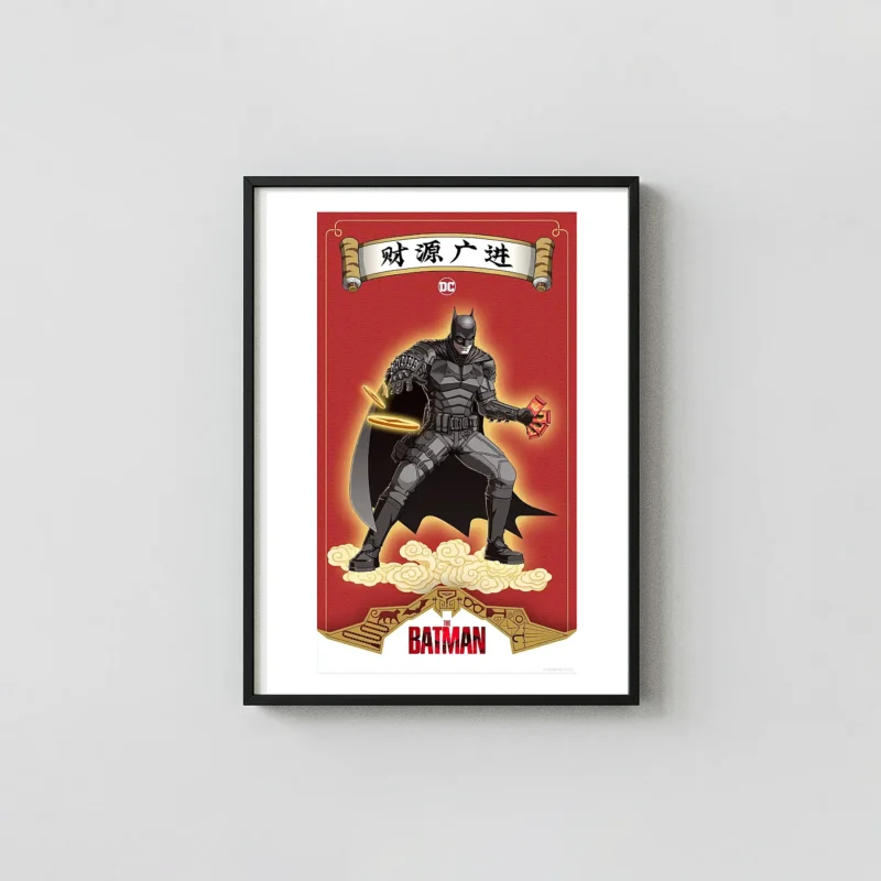 The Batman Movie Poster – Collector Poster: Modern Superhero Wall Art Print