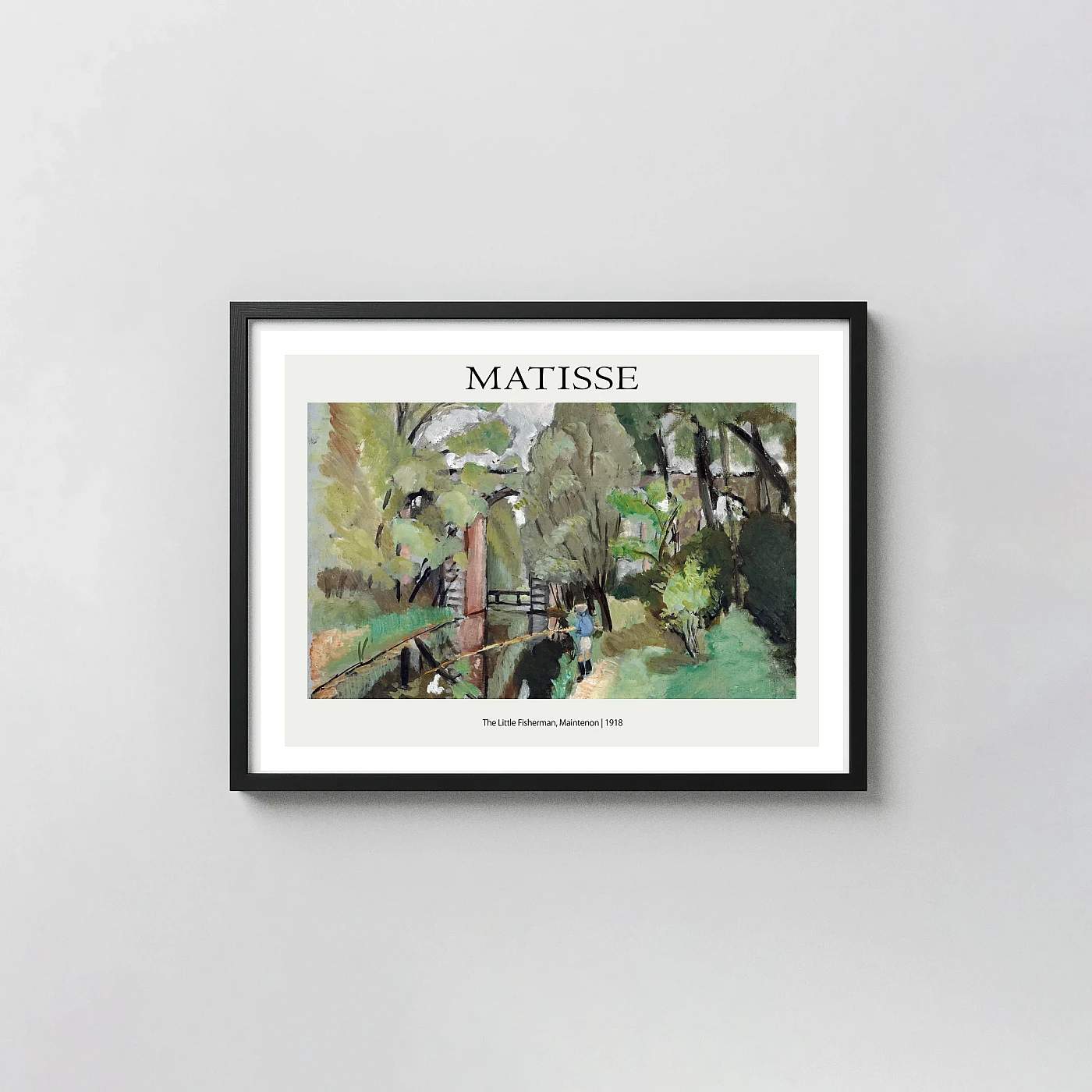 Authentic Henri Matisse art print The Little Fisherman 1918 - fine art poster print