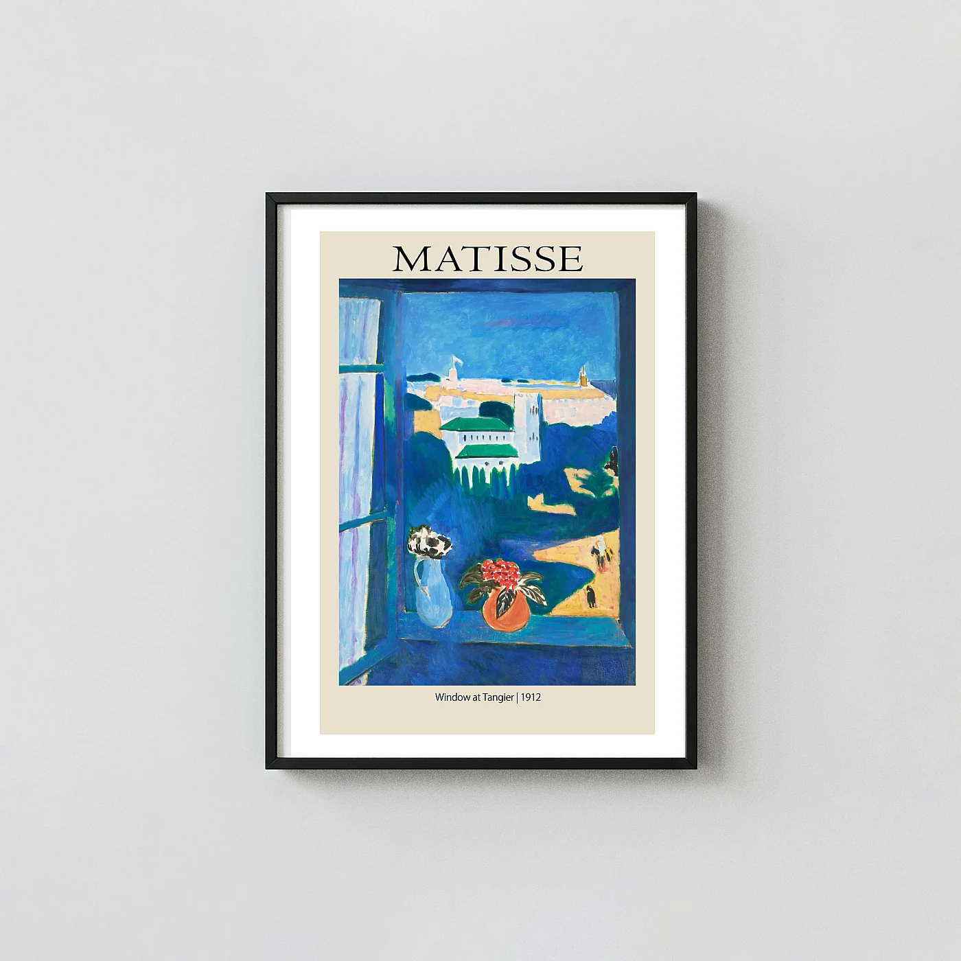 Classic Matisse Window at Tangier art print - fine art poster print