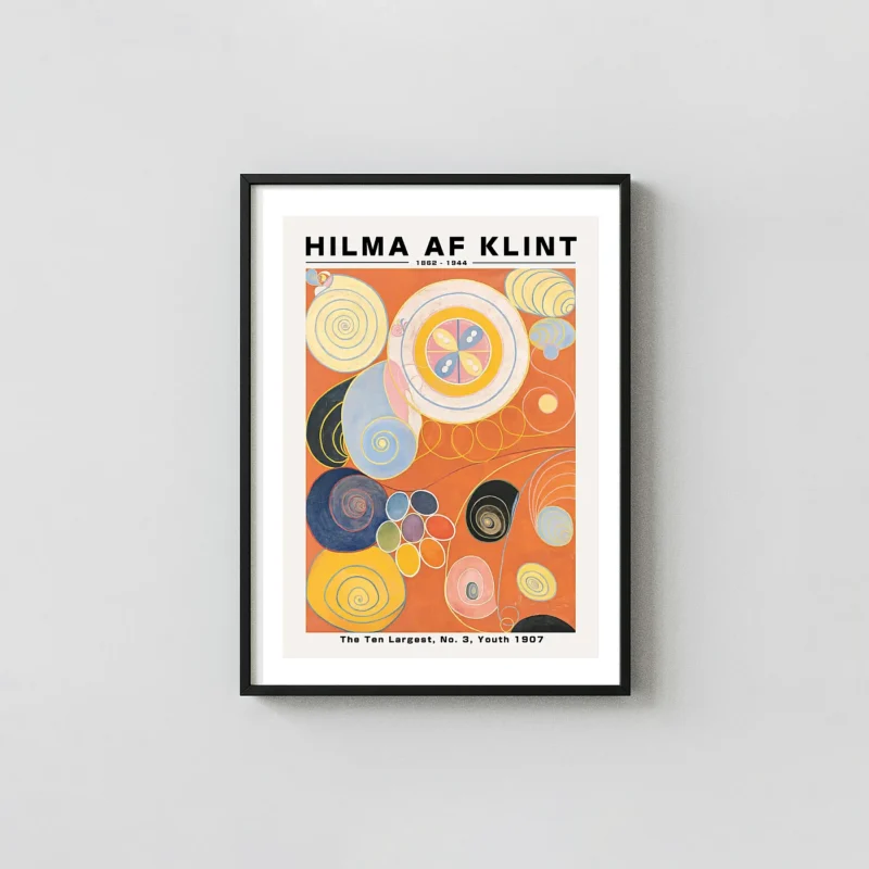 Classic Hilma af Klint Print: The Ten Largest No. 3 Youth Wall Art