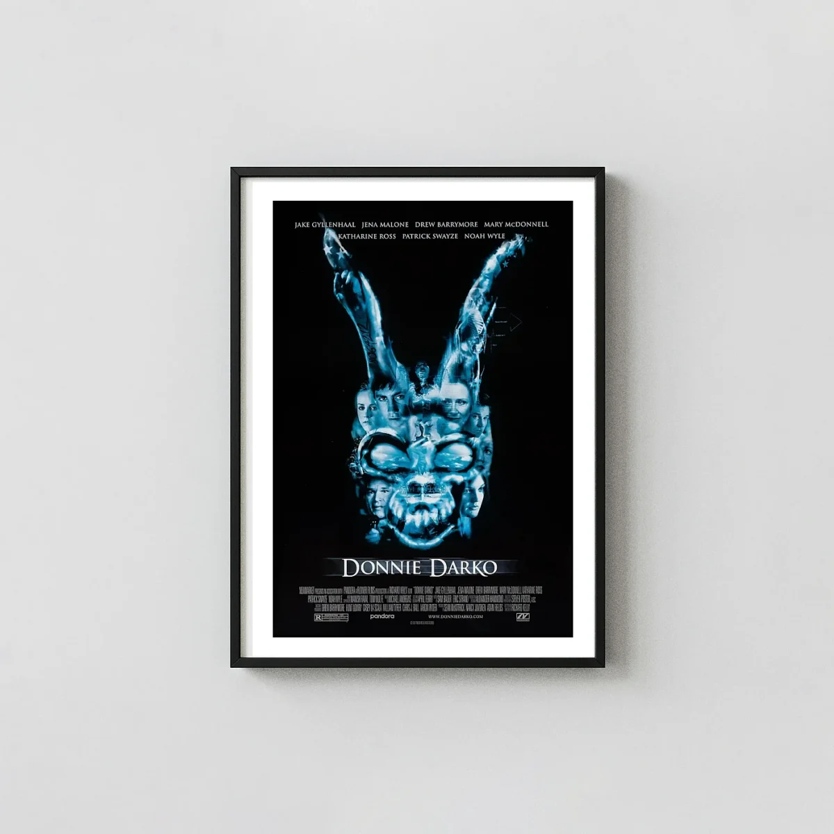 Donnie Darko Movie Poster – Official Poster: Vintage Wall Cult Classic Movies Posters xe2x80x93 Portrait Frame Wall Art Mockup | MerchFuse