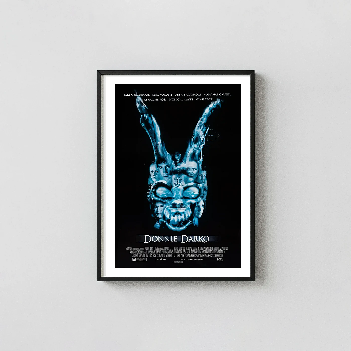 Donnie Darko Movie Poster – Official Poster: Vintage Wall Art Print Donnie Darko Movie Poster – Official Poster: Vintage Wall Cult Classic Movies Posters Xe2X80X93 Portrait Frame Wall Art Mockup | Merchfuse
