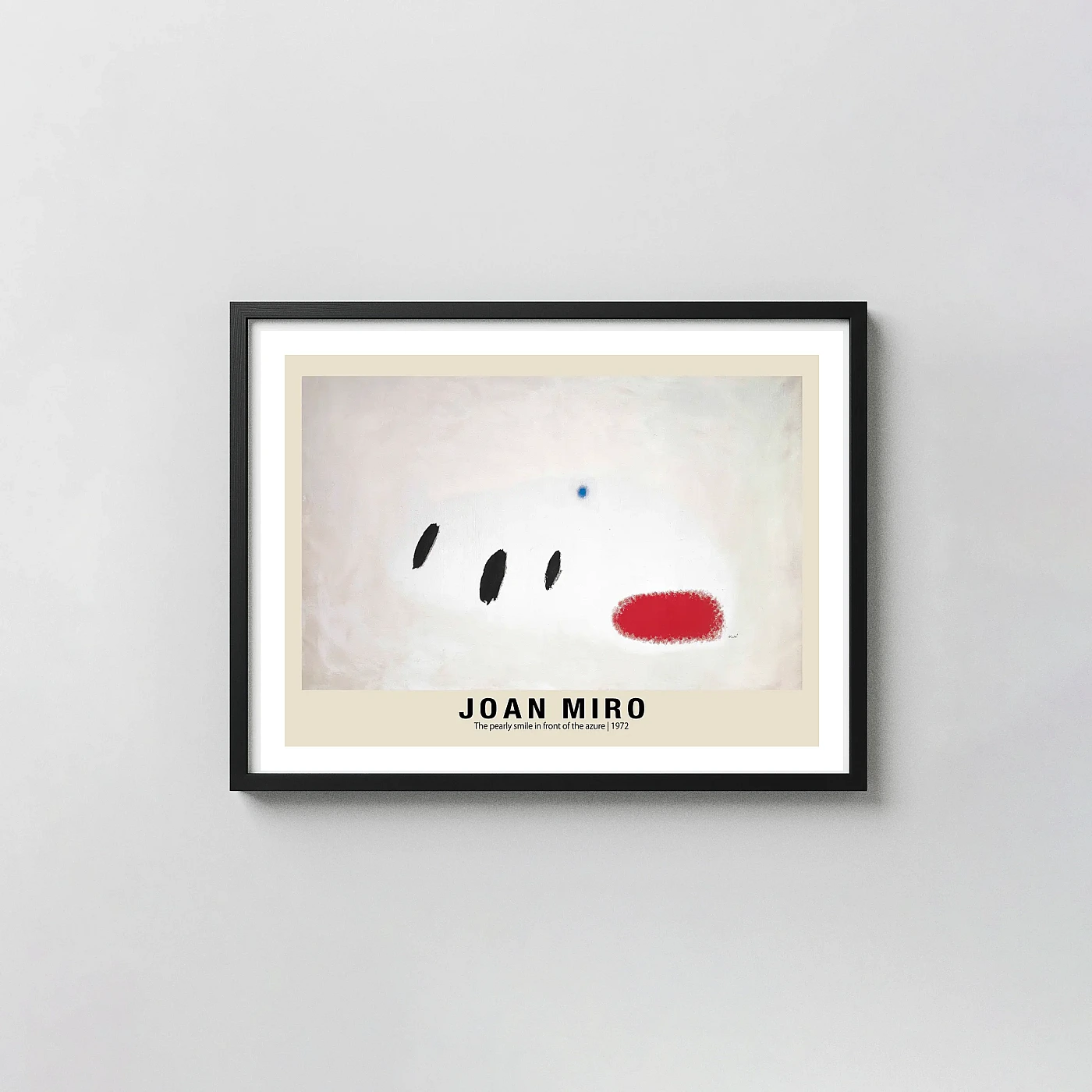 Authentic Joan Miro Exhibition Poster - fine art poster print