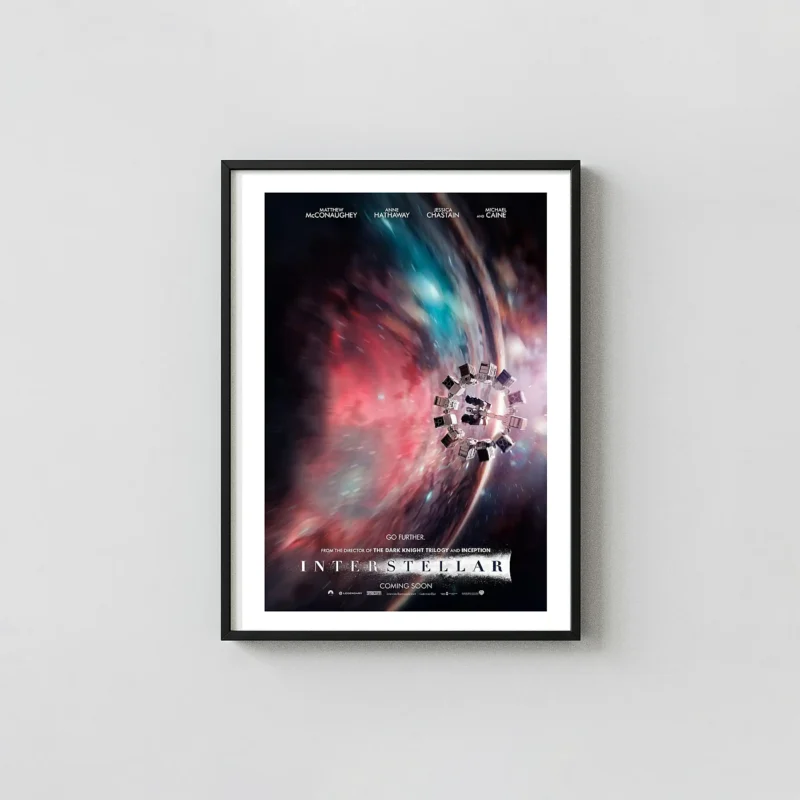 Interstellar Movie Poster – Collector Poster (2014 Version 3): Modern Sci-Fi Wall Art Print