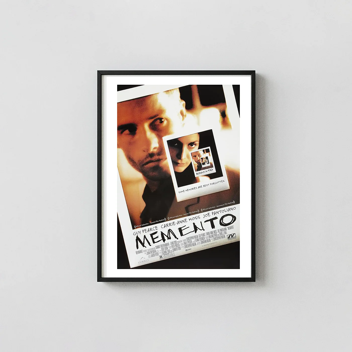 Memento Movie Poster – Official Poster: Modern Thriller Wall Art Print Memento Movie Poster – Official Poster: Modern Thriller Wall Minimalist Movie Poster Xe2X80X93 Portrait Frame Wall Art Mockup | Merchfuse