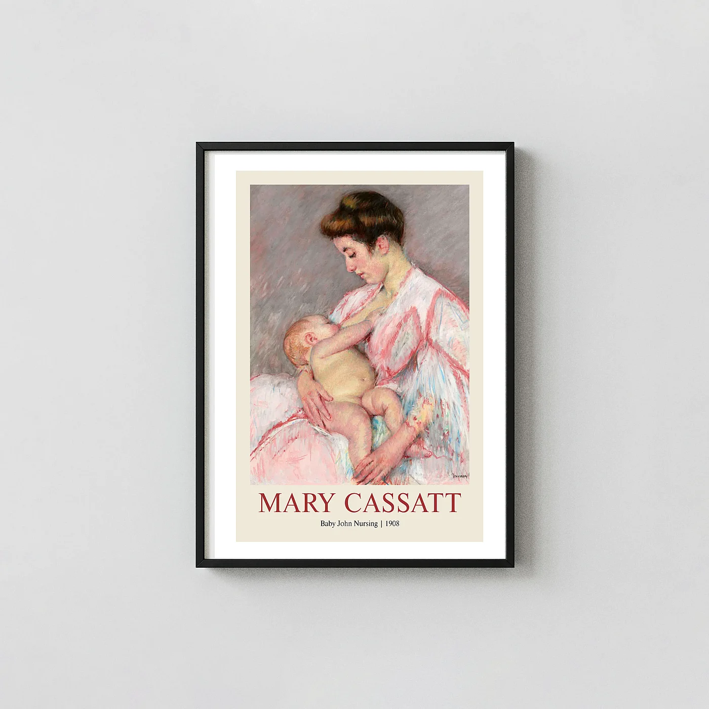 Authentic Mary Cassatt art print - fine art poster print