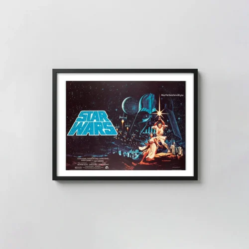 Star Wars: A New Hope Movie Poster (1977) - Star Wars Movie Posters