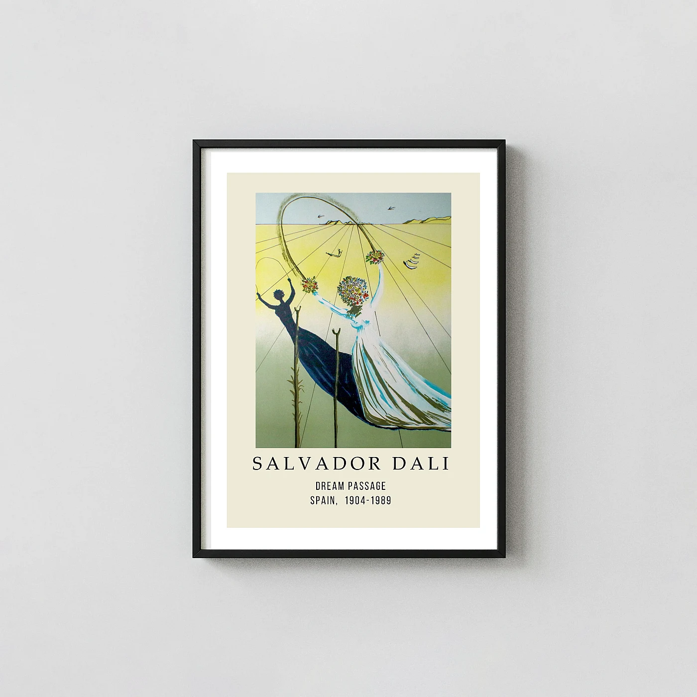 Salvador Dali Poster Dream Passage Surrealist Exhibition - fine art poster print