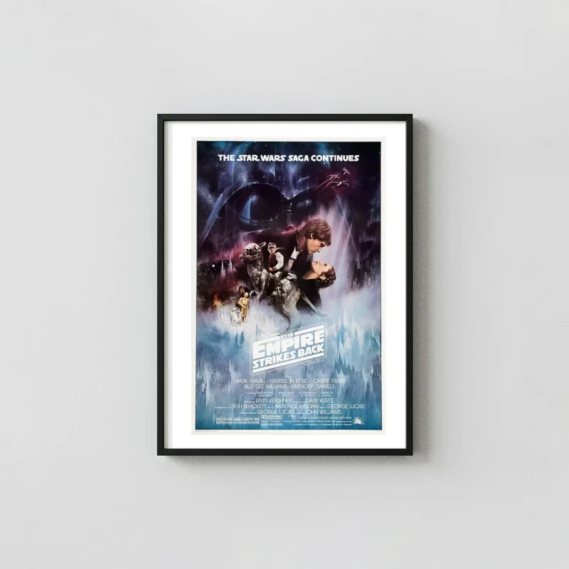Star Wars: The Empire Strikes Back (1980) Vintage Poster — Wall Art Print
