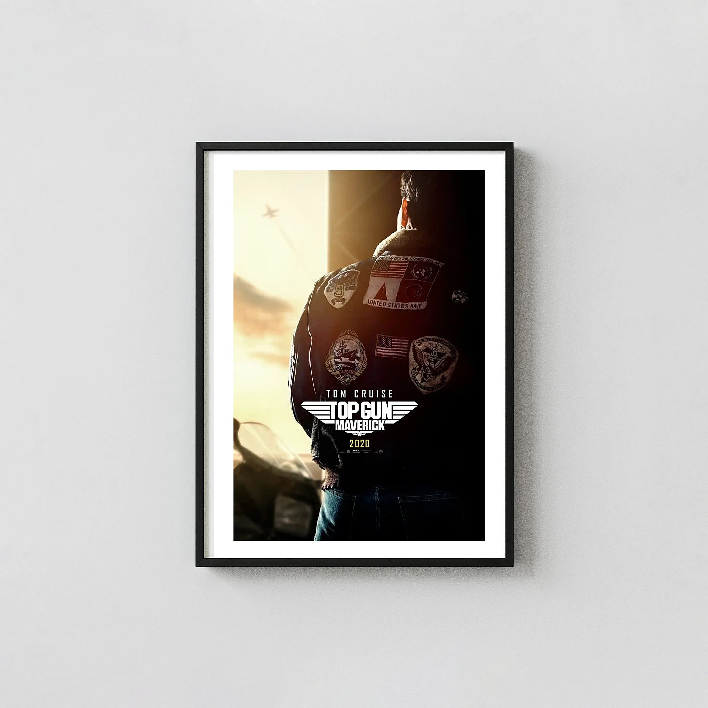 Top Gun: Maverick Movie Poster – Top Gun Maverick Poster: Modern Action Wall Art Print Top Gun: Maverick Movie Poster – Top Gun Maverick Poster: Modern Action Wall Action &Amp; Adventure Movie Posters Xe2X80X93 Portrait Frame Wall Art Mockup | Merchfuse