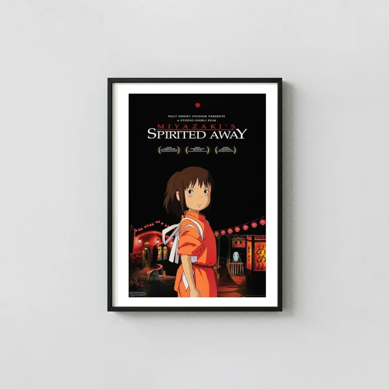 Spirited Away Original Theatrical Poster | Hayao Miyazaki Studio Ghibli Chihiro Art Print