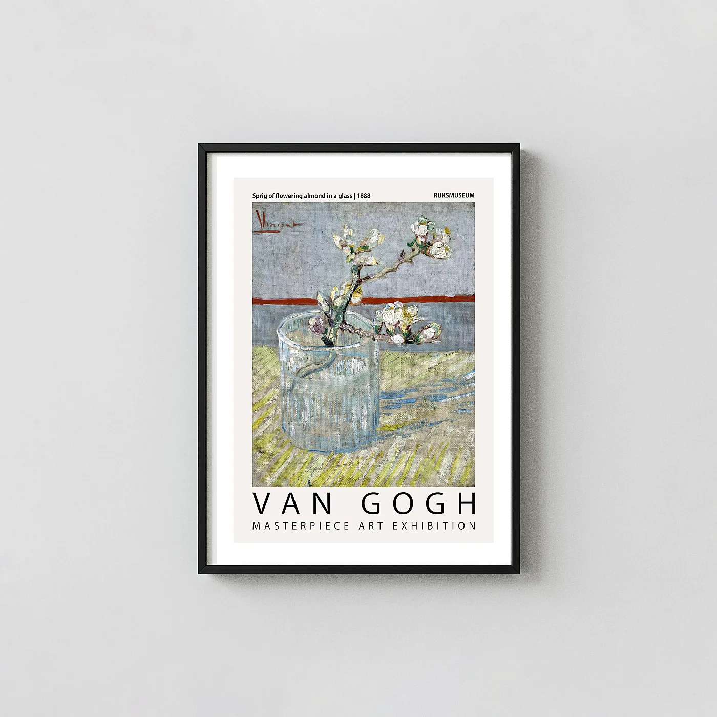 Classic Van Gogh Almond Blossoms art print - fine art poster print