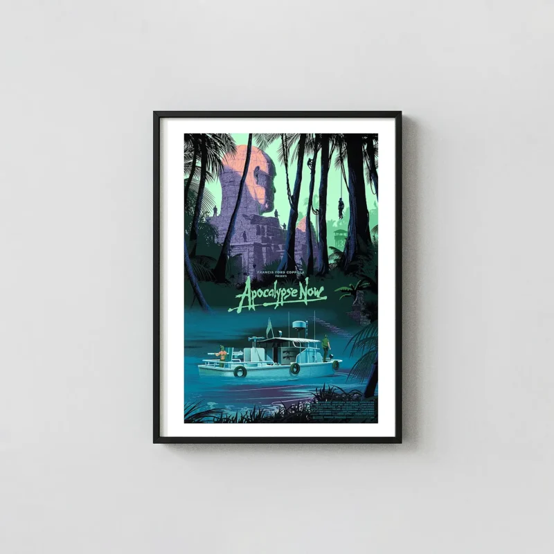 Apocalypse Now Laurent Durieux Mondo Poster - Kurtz's Compound PBR Art Print