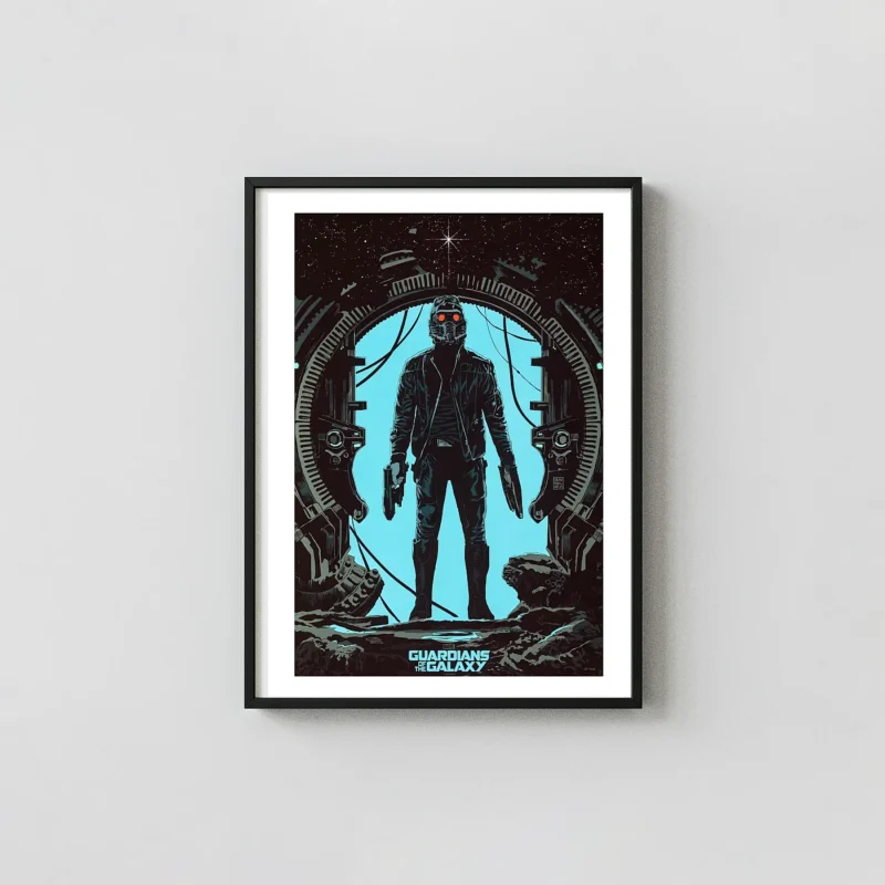 Star-Lord Mondo Poster by Francesco Francavilla | Guardians of the Galaxy Art Print
