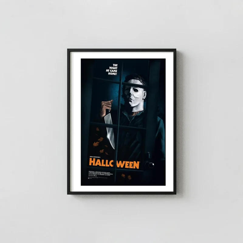 John Carpenter's Halloween (2018) Michael Myers "The Night He Came Home" Art Poster