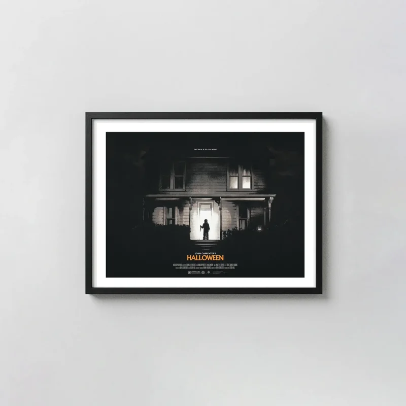 John Carpenter's Halloween (1978) Movie Poster - Phantom City Creative Art Print