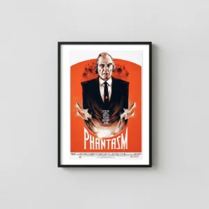 Phantasm Mondo Poster: The Tall Man Phantom City Creative Movie Posters xe2x80x93 Portrait Frame Wall Art Mockup | MerchFuse