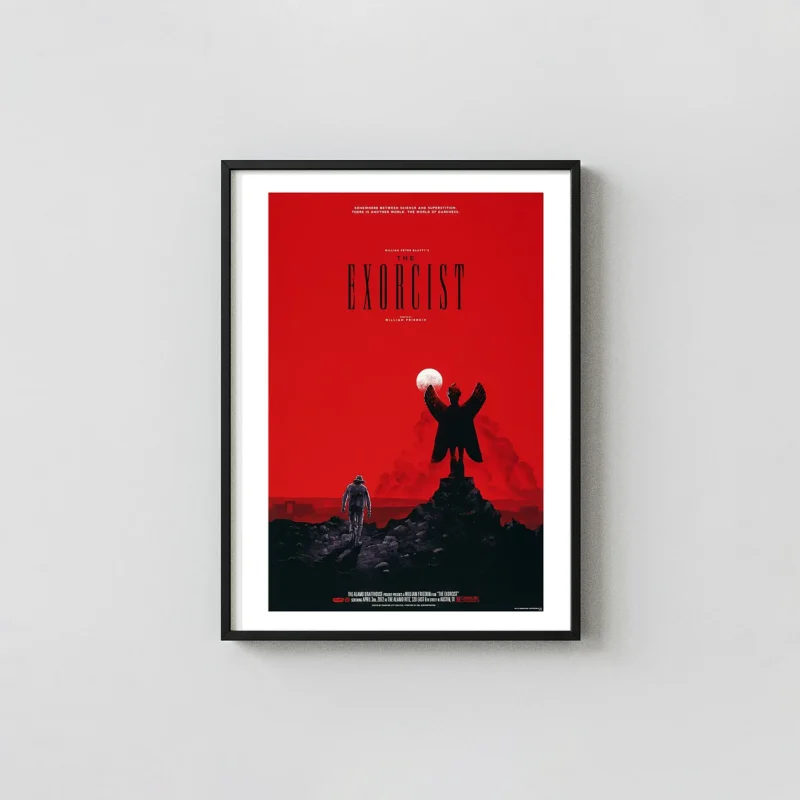 The Exorcist Movie Poster - Phantom City Creative Alternative Art Print